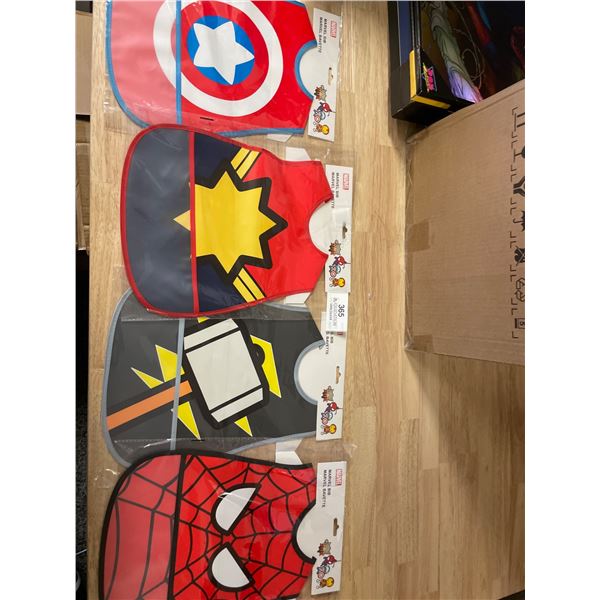 Brand New Set of 4 collectible Marvel Bibs