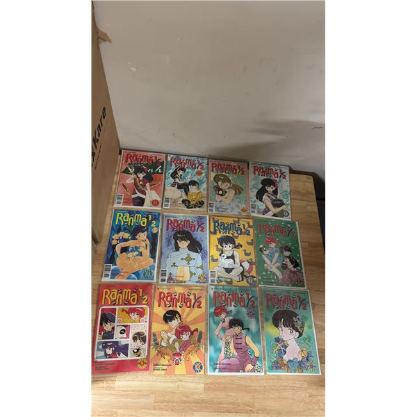 Brand New collectible lot “Ranma ½ Manga Collection Vol. 1–12 Complete Set [x=#821