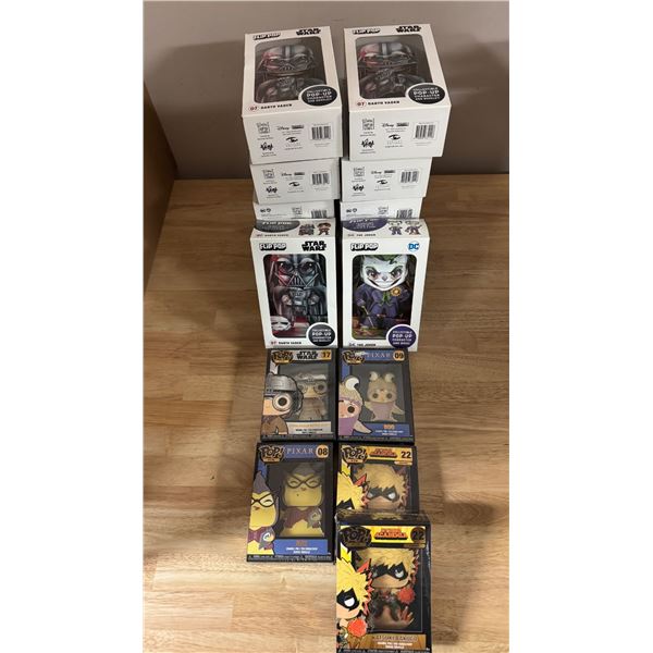 Brand New Massive lot of collectible “Pop Culture Collectible Lot – Star Wars, DC