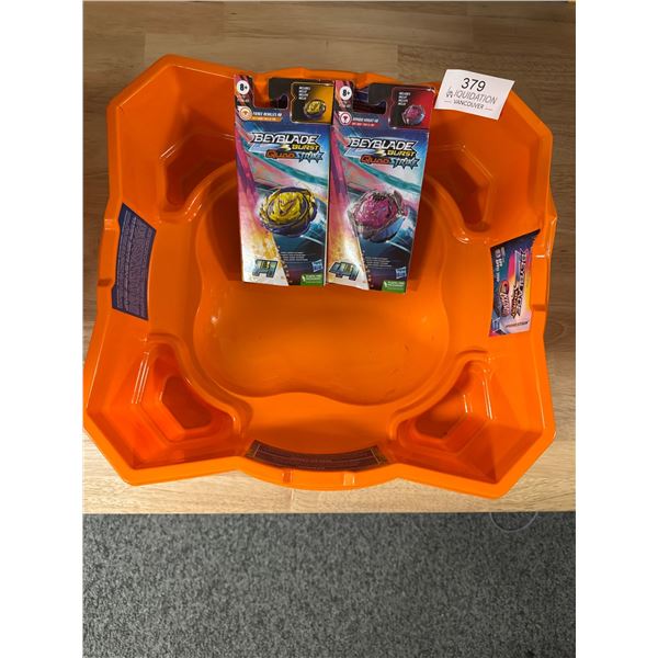 Brand New Beyblade QuadStrike Hypersphere Beystadium Arena