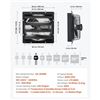 Image 3 : Brand New 16 Inch” Shutter Exhaust Fan 2900 CFM w/ Smart Temp & Humidity Control