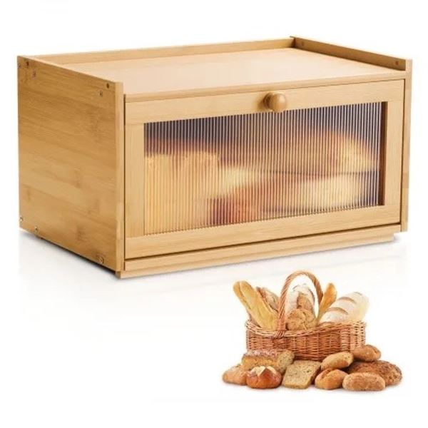 Brand New Wooden Storage Display Cabinet w/ Clear Door