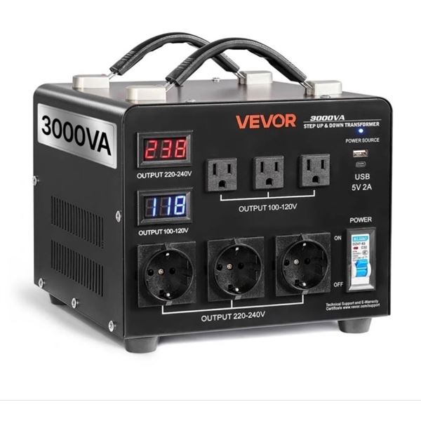 Brand New no box 3000VA Step Up & Down Transformer