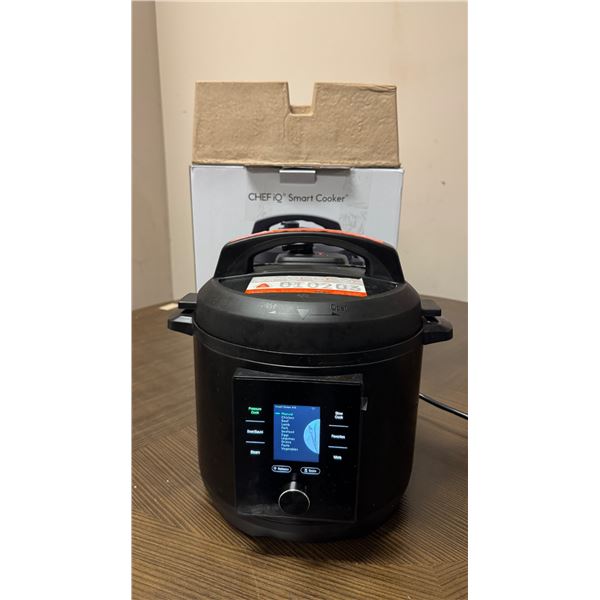 Tested Returned CHEF iQ Smart Cooker 6 Qt WiFi Multi-Cooker with Original Box