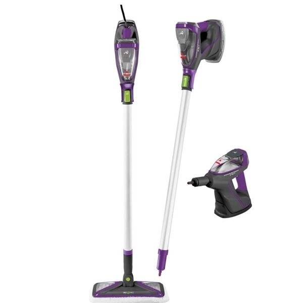 Returned tested looks new. BISSELL PowerFresh Pet Lift-Off 3-in-1 Steam Mop/ Accessories & Box