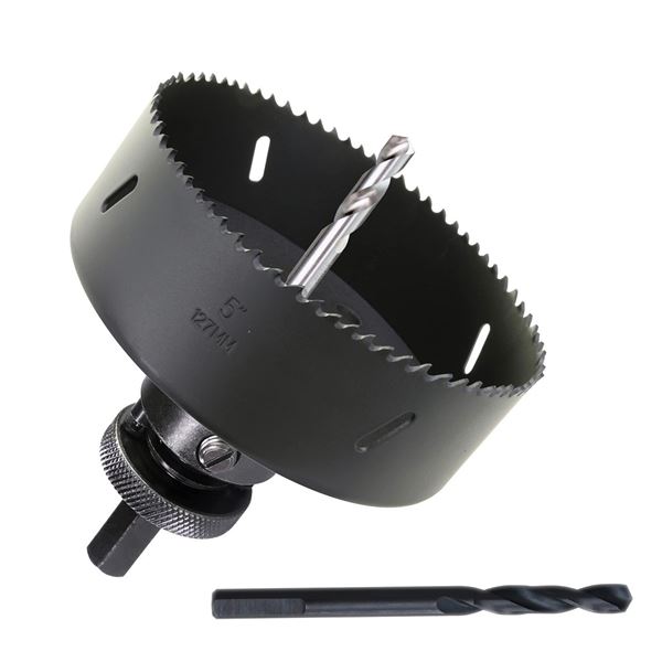 Brand New Bi-Metal Hole Saw – Heavy-Duty Hole Cutter for Wood, Metal & Plastic (127mm / 152
