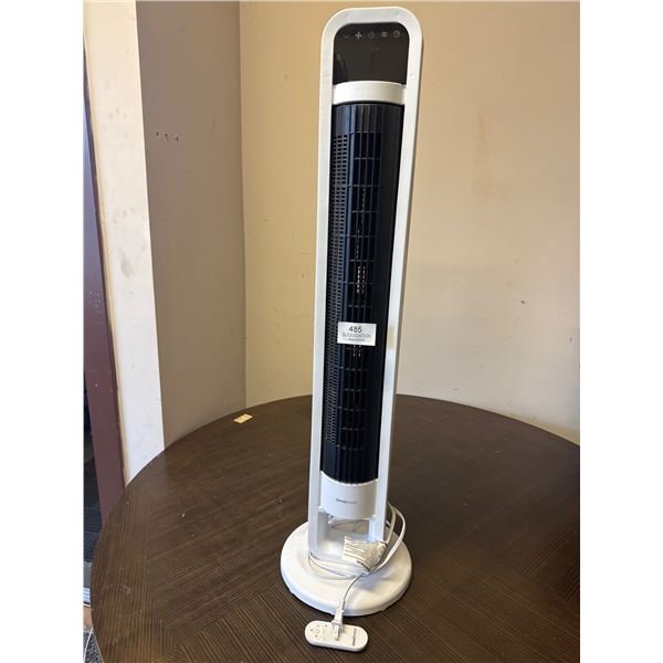 Tested returned like New OmniBreeze 38-in Wi-Fi Tower Fan with Remote Control – Smart Oscil