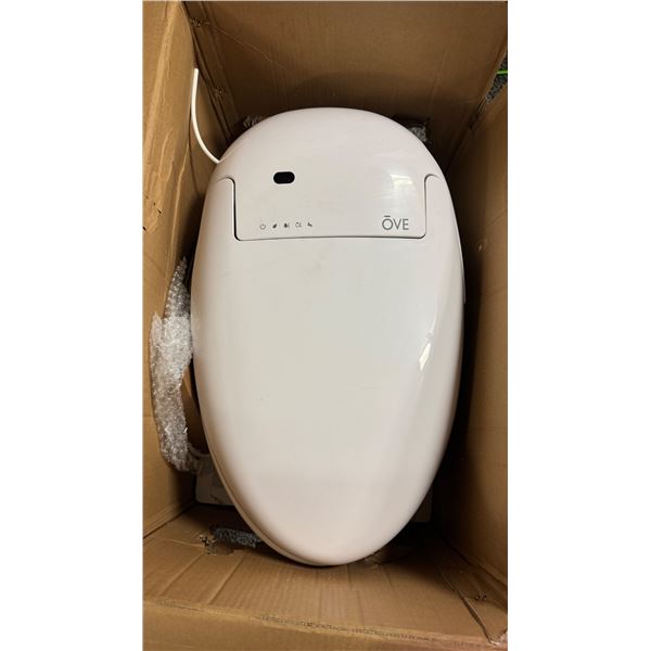 Returned Untested – OVE Smart Electronic Bidet Toilet Seat – Elongated – 
