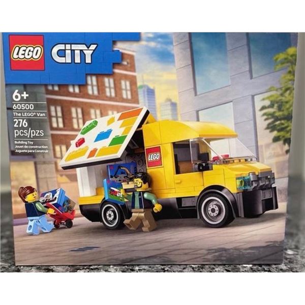 Open Box LEGO City 60500 The LEGO Van Building Toy Set