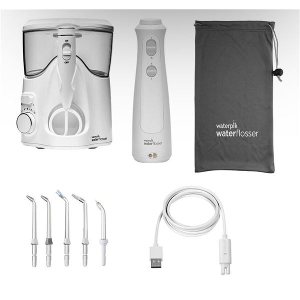 Tested returned Waterpik Ultra Plus & Cordless Enhance Water Flosser Combo Pack | 2 Water Flossers