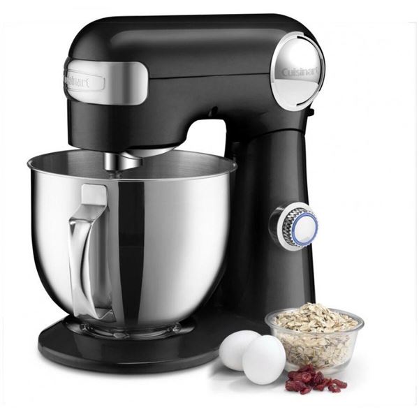 Tested Returned – Great Condition | Cuisinart Precision Master 5.5 Qt Stand Mixer | Black