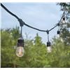 Image 1 : Tested Returned – Like New | 24-LED Commercial Outdoor String Lights | Edison Bulbs | Weath