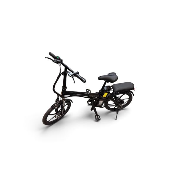 Assembled Brand New – Phoenix Folding Electric Bike with Removable Battery & Padded Rear Se