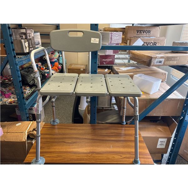 Gray Bath Safety Seat- returns like new