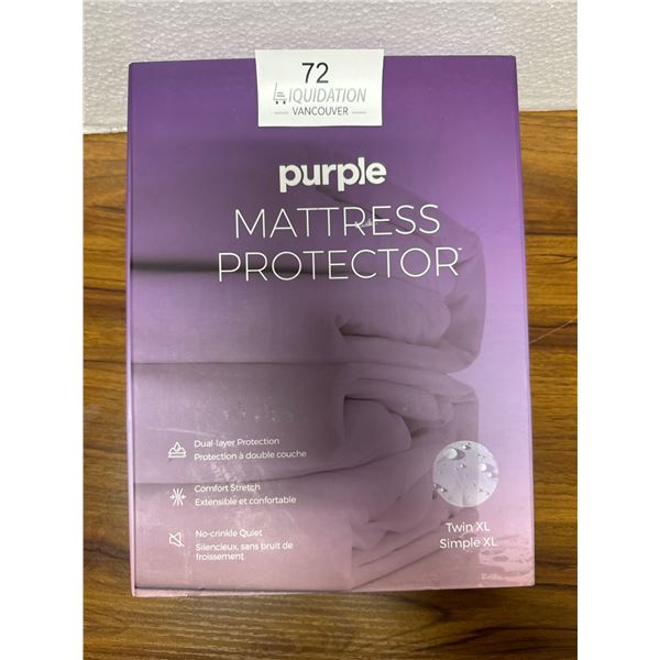 Brand new Purple Mattress Protector Twin XL
