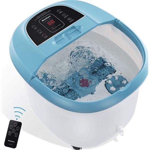 Brand New MaxKare Foot Spa Massager with Heat, Bubbles and Rollers