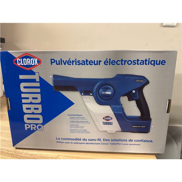 Brand New Clorox TurboPro Electrostatic Sprayer
