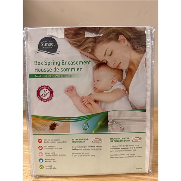 Brand New Sunset Collection Box Spring Encasement Twin Extra Long