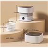 Image 2 : Brand New Portable Foldable Mini Washing Machine with Sterilization