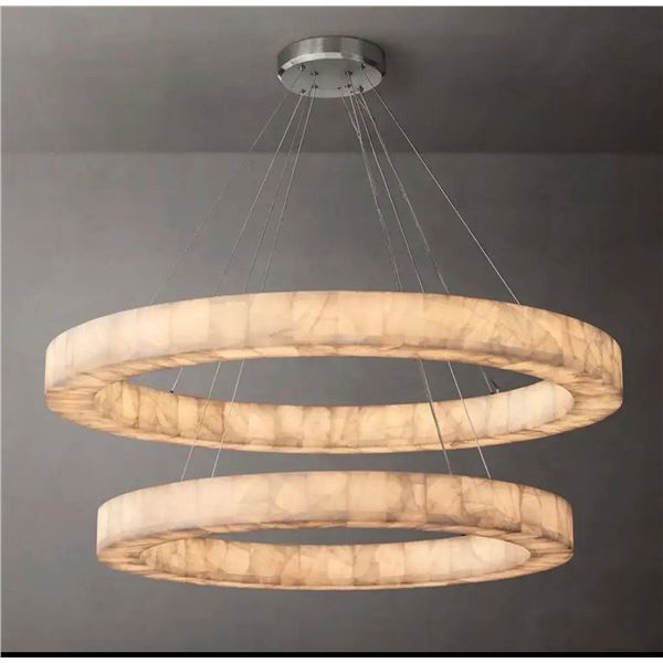 Brand New Large luxury chandelier - Double Ring - Commercial Grade Custom Made For Hotel