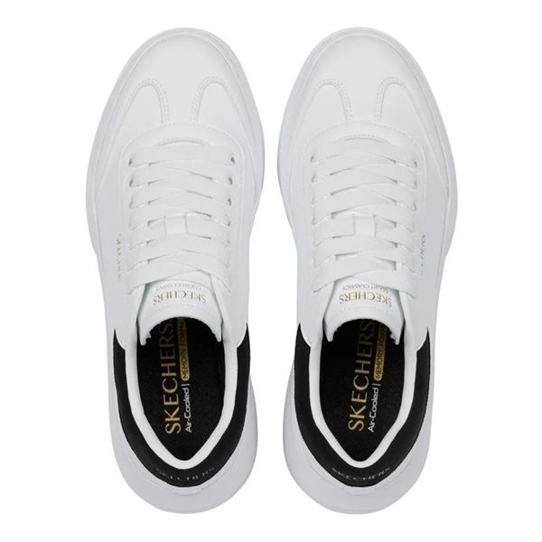 Brand New Skechers Platform Sneakers – White/Black – Unisex – Size 10
