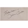 Image 1 : Bad Bad Leroy Brown Singer Jim Croce signature slip