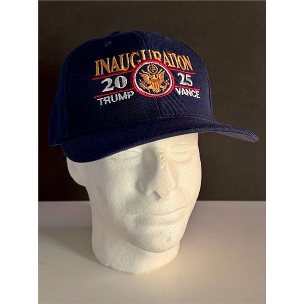 RARE 2025 Trump & Vance Inauguration VIP Section Hat - BLUE