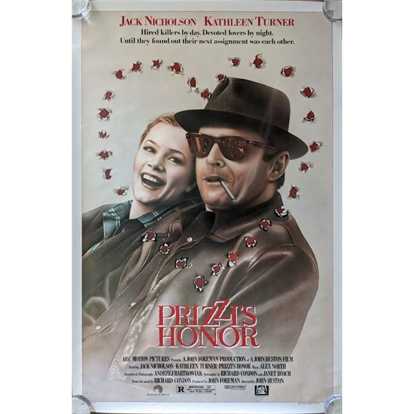 Prizzis Honor 1985 Original One Sheet Movie Poster
