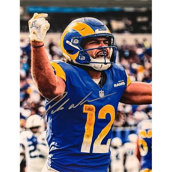 Los Angeles Rams Puka Nacua signed photo
