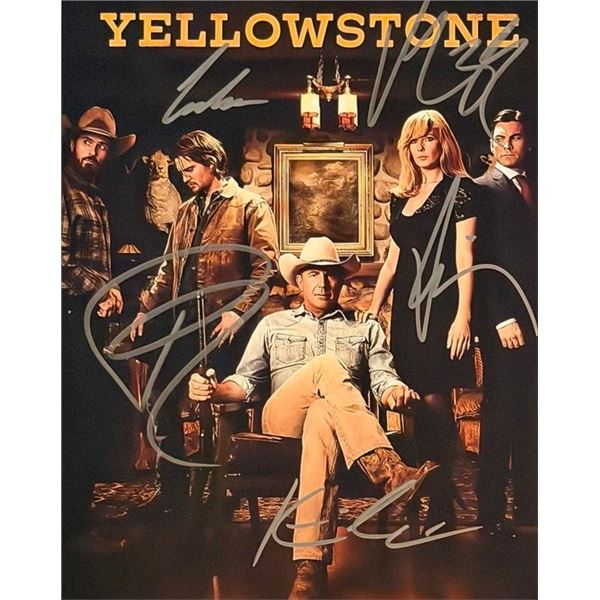 Yellowstone cast signed photo