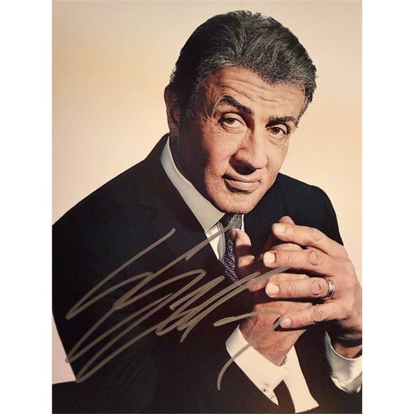 Tulsa King Sylvester Stallone Signed Photo