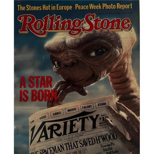 Rolling Stone original 1982 E.T. poster
