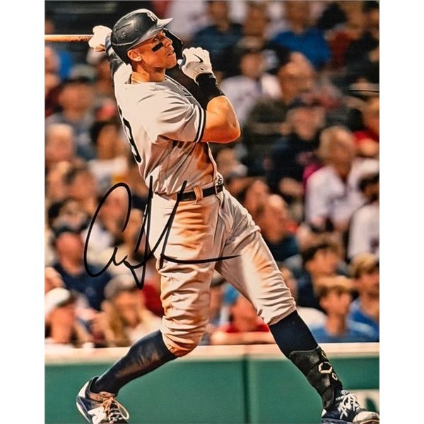 New York Yankees Aaron Judge signed photo