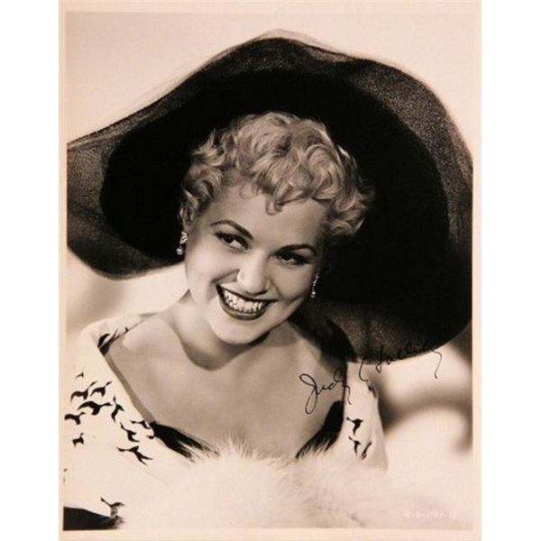 Born Yesterday Judy Holliday signed portrait photo
