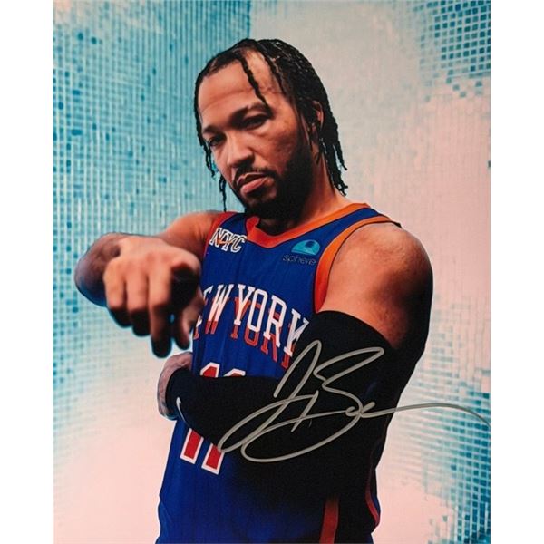 New York Knicks Jalen Brunson signed photo