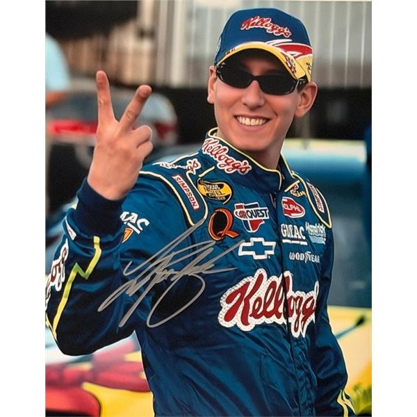 NASCAR Driver Kyle Busch signed photo