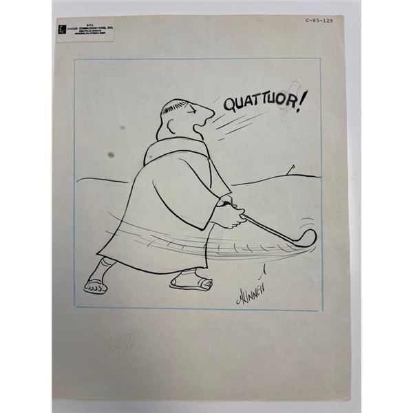 John Dunnett Original Cartoon