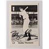 Image 1 : Bobby Thompson Signed Baseball Trading Card