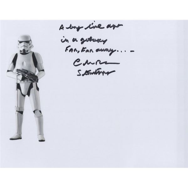 Star Wars: Episode IV - A New Hope Chris Bunn Signed Photo