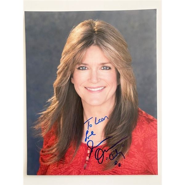 Brady Bunch actress Susan Olsen signed photo.