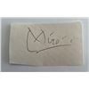 Image 1 : Joan Miró signed cut