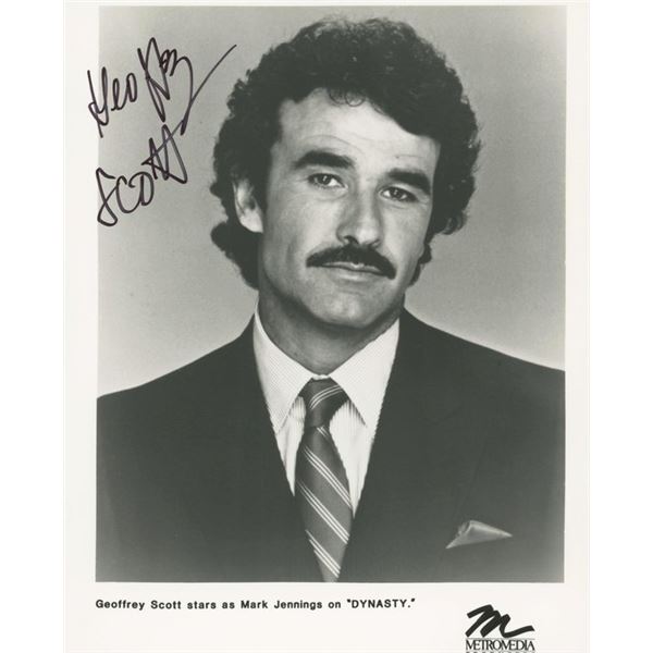 Dynasty Geoffrey Scott signed photo