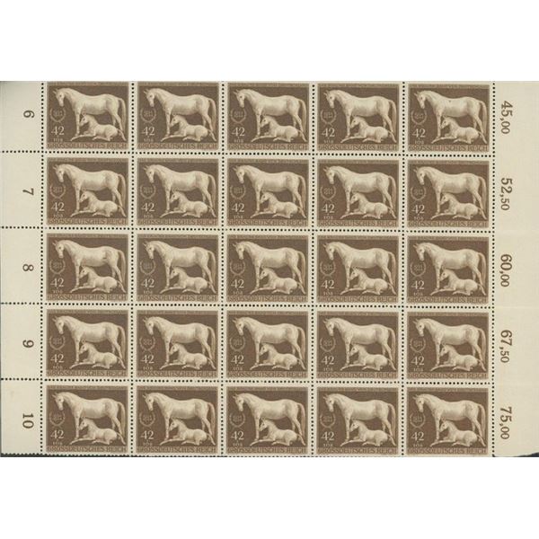 Das Braune Band von Deutschland-German 1944, semipostal stamps