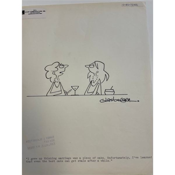 The Better Half Randy Glasbergen Original Cartoon
