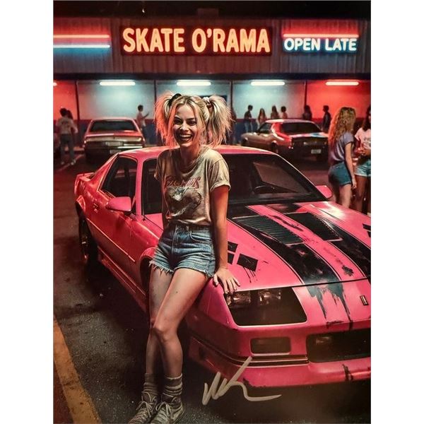 Suicide Squad Margot Robbie signed photo