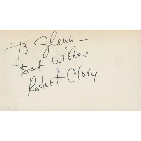 Hogans Heroes Robert Clary signature cut