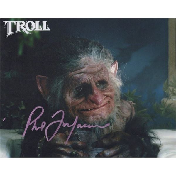 Troll Phil Fondacaro Signed Photo