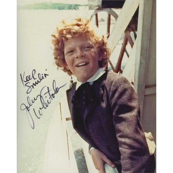 Family Affair Johnny Whitaker signed photo