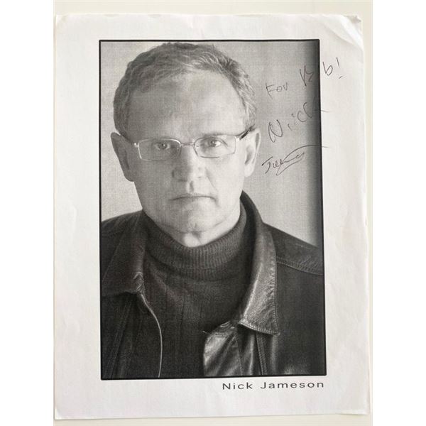 Spiderman Nick Jameson signed photo
