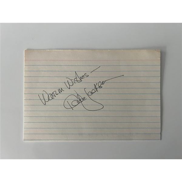 Home Alone Kate Johnson original signature